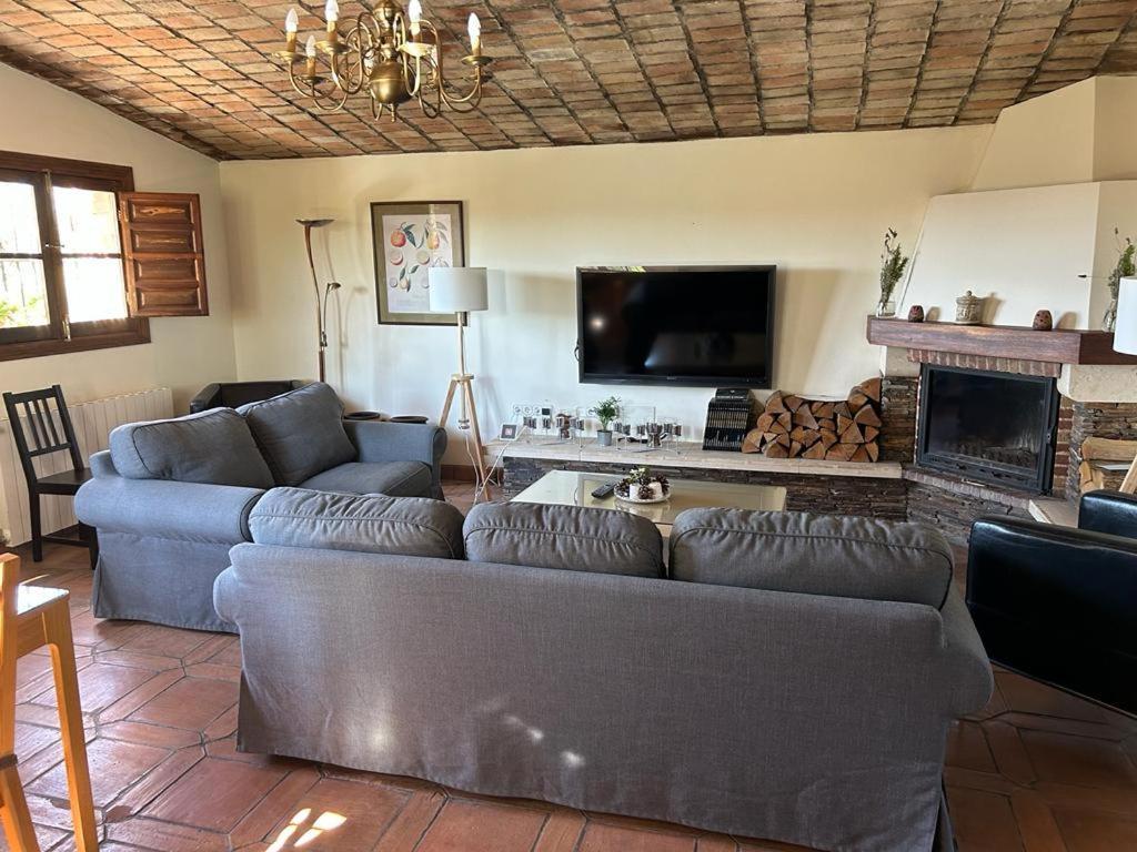 Casa Rural Cupiana Piscina Privada Málaga Extérieur photo