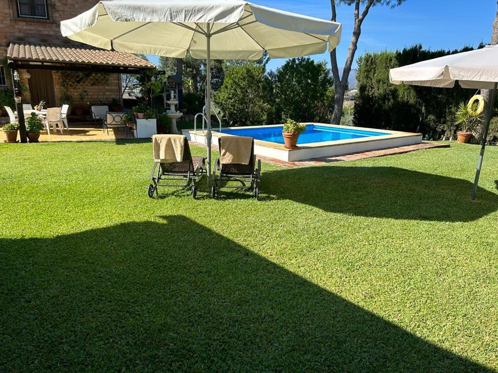 Casa Rural Cupiana Piscina Privada Málaga Extérieur photo